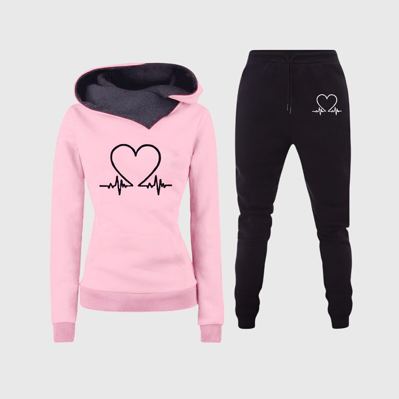 NOIR & ROSE™ | Bequemes Trainingsset