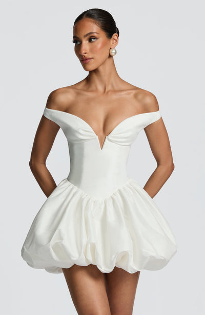 Eileen Minikleid - Elfenbein