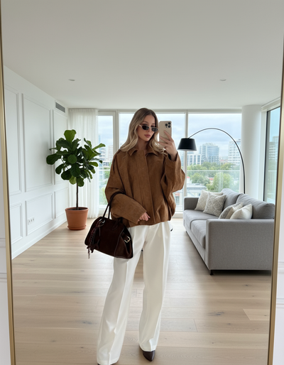 Maven™ Wildleder-Bomberjacke